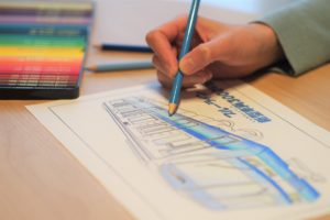 ヨコハマ・おうちアートナビ　塗り絵編　#StayHome