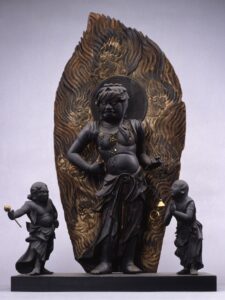 不動明王并二童子像　鎌倉時代　称名寺