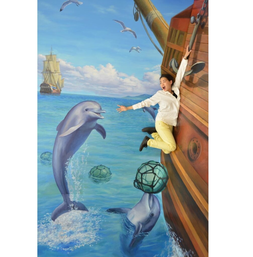 横浜トリックアートクルーズの画像02